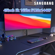 SANGUANG 49 Inch Curved Gaming Monitor 32:9 Screen 5120X1440P WQHD Resolution 75Hz/144Hz/165Hz ​Refresh Rate Computer Monitor