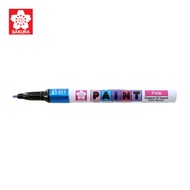 SAKURA (ซากุระ) ปากกาเพ้นท์ PAINT MARKER ปากกาน้ำมัน ปากกาเขียนยาง ปากกาเพ็นท์รองเท้า น้ำหมึกกันน้ำ หัวเล็ก ขนาด 1.0mm SAKURA (XPMK)