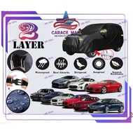 Jaguar F Type XE XJ XF 190T Black Car Cover zipper Design Black Jet Protect UV Rain Waterproof Selim