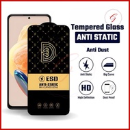 TEMPERED GLASS FULL ANTI STATIC SAMSUNG M33 5G M34 5G M54 5G M53 M62 F62 -GMT