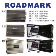 Roadmark Amplifier AB HIGH PERFORMANCE MOSFET CAR AMPLIFIER 2 Channel or 4 Channel or MonoBlock Powe