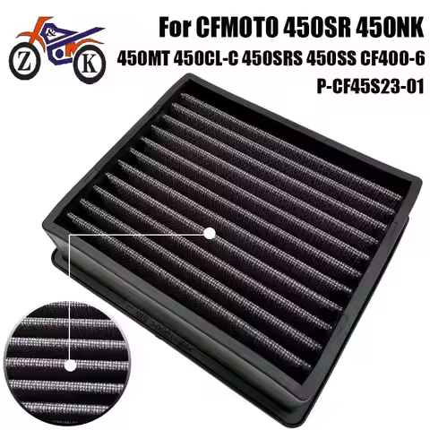 450NK Motorcycle Air Intake Filter For CFMOTO 450SR 450MT 450CL-C 450SRS CF400-6 Engine Intake Clean
