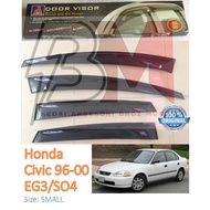 Honda civic 96-00 EG3/SO4 4 doors Small 100% Ori AG Automont Door Visor