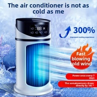 Portable Air Conditioner Fan 6-Hour Timer Evaporative Air Cooler 6-Speed Desktop Cooling Fan with Hu