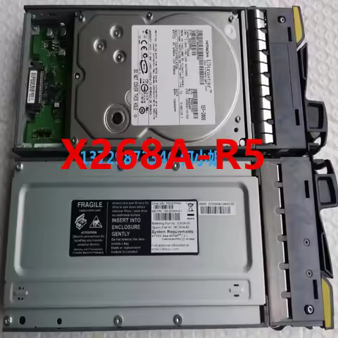 Original Almost New Hard Disk For NETAPP 750GB FC 3.5" 7200RPM 32MB Hard Drive X268A-R5 SP-X268A-R5 