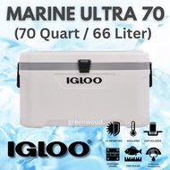 IGLOO Marine Ultra 70 Quart Cooler Box ( Original, 66 Liter Volume, trusted since 1967 )