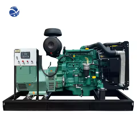 YUNYI Single Three Phase Algeria 7 5kva 5 Kw Silent Diesel Generator 6.5kva 10.5kva 100kw 125kva Pri