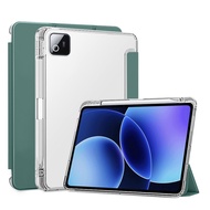 Funda For Xiaomi Pad 8/8Pro 11.2 inch 2025 Poco pad M1 X1 Smart With Pencil Holder Trifold Stand Tab