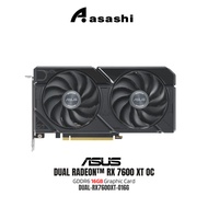 ASUS DUAL RX 7600 XT OC EDITION 16GB DDR6 GRAPHICS CARD ( DUAL-RX7600XT O16G )