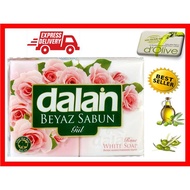Dalan d'Olive Rose White Soap ~~ 4 in 1