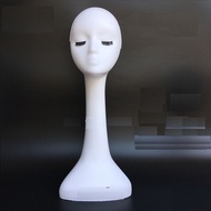 57cm high white mannequin head used to wear hats and wigs