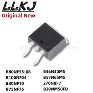 5pcs STB80NF55-08 STB100NF04 STB30NF10 STB75NF75 STB46N30M5 STB57N65M5 STB270N8F7 STB20NM50FD TO263 