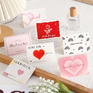 Aesthetic Birthday Wish Card Valentine's Mother's Day Blessing Message Card Kad Ucapan