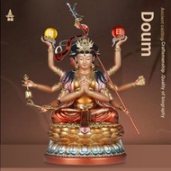 ,,, Doum Star Statue Douma Douma Nine Emperors Mother Resin Witch Hazel Colorful Doum Statue Home Wo