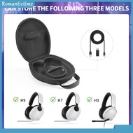 ✼ Romantic ✼  Universal Hard Storage Bag for Headset SONY-INZONE H9/H7/H3 Headphone Travel Bag with Cable Storage Gaming Headset Accessories
