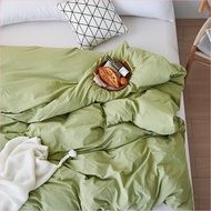 Summer Pure Cotton Wash Quilt Cover Single Piece 150x200 Full Cotton Quilt Single Dormitory Single Q