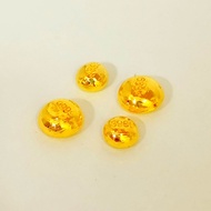 999.9/24K Pure Gold Gold Bean Bean Solid/足金金豆999.9