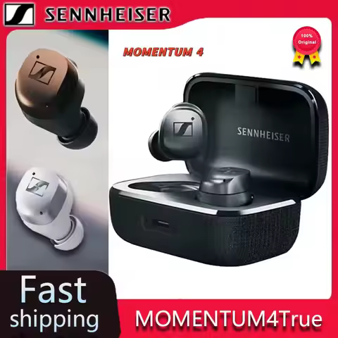2026 Original Sennheiser MOMENTUM 4 True Wireless Smart Earbuds with Bluetooth 5.4 Sports Game Water