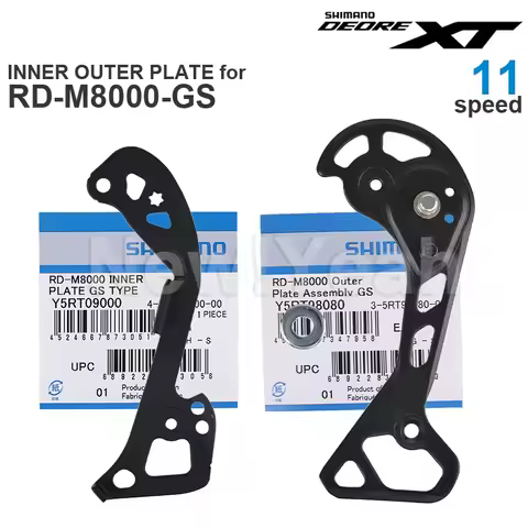 SHIMANO DEORE XT M8000 PLATE INNER / OUTER PLATE for RD-M8000-GS RD-M8000-SGS Rear Derailleur Origin