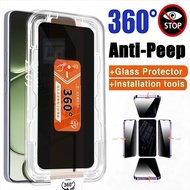 360 Degree Privacy Screen Protector for Oneplus 8T 9 9R 9RT 13R ACE Pro 3V 2V Nord 4 CE4 Tempered Gl