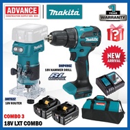 MAKITA 18V LXT Combo Set RM2088 ( DRT52Z 18V Cordless Trimmer 6MM / DHP490Z 18V Cordless Hammer Driv