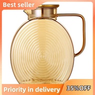 Glass Pitcher with Handle Lids, 2.5l/84oz Large Capacity for Fridge Door Water Jug Lemonade Iced Tea
