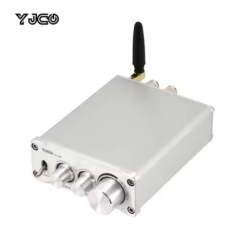 YJCO HiFi Sound Power Amplifier TPA3250 2.0 Channel 130Wx2 Bluetooth 5.0 Stereo Audio Amp for Home T