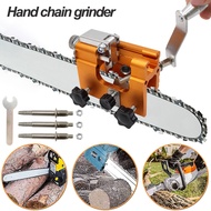 Hand Chain Grinder Portable Chain Sharpener Compact Manual Chainsaw Sharpener Portable Hand Crank Te