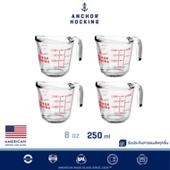 Anchor Hocking 8 oz 250 ml ถ้วยตวง แก้วตวง  (1ใบ 2 ใบ 4 ใบ)