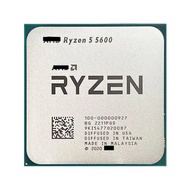Ryzen 5 5600 R5 5600 3.5 GHz 6-Core 12-Thread CPU Processor 7NM L3=32M 100-000000927 Socket AM4