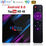 4GB 64GB Android 9.0 H96 Max Rockchip RK3318 4K Smart TV Box 2.4G/5G Wifi BT4.0 Android Media Player