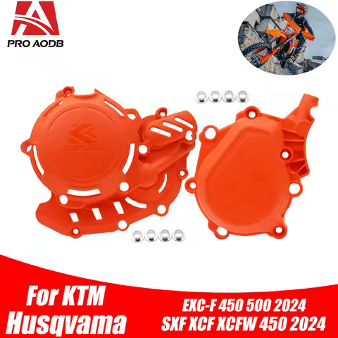 Motorcycle Engine Ignition Clutch Cover Protector Guard For KTM 450 500 EXCF SXF XCF XCFW Husqvarna 