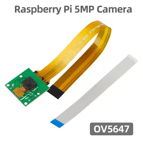 Raspberry Pi 5 / Zero Camera 5MP 1080P OV5647 Camera Webcam with FFC Optional Holder for Raspberry P