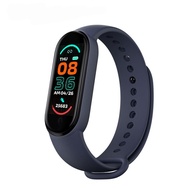 M6 Smart Watch Smartband สายรัดข้อมืออัจฉริยะ สมาร์ทวอทช์ สร้อยข้อมือกีฬา นาฬิกาบลูทูธอัจฉริยะ หน้าจอสัมผัส กันน้ำ IP67 รองรับระบบ IOS Android