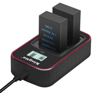 Rechargeable EN-EL20 EN EL20 Battery Smart Display USB Dual Charger For Nikon COOLPIX P1000 P950 J1 