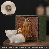 Prosperity Symbolic Jade Lucky Ornament