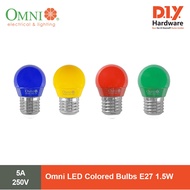 Omni LED Colored Bulbs E27 1.5W