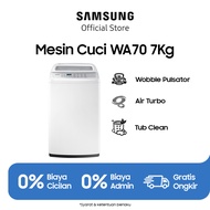 Samsung Mesin Cuci Top Loading 7Kg dengan Wobble Technology Anti Kusut Magic Dispenser untuk Melarut