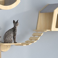 Cat Hammock Climbing Frame Wall Ladder Climbing Frame Connector Small Solid Wood Cat Climbing Frame