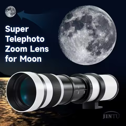 JINTU 420-1600mm 800mm f/8.3 Manual Zoom Telephoto Lens for Micro M4/3 system Olympus Panasonic Mirr