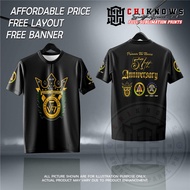 Customizable Tau Gamma Phi 57th Anniversary Tee - "Primum Non Nocere" Slogan Wear