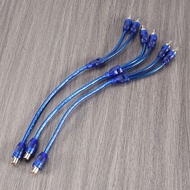 3 pcs Audio connection for 1 RCA female to 2 RCA male adapter splitter Cable