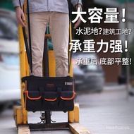 Electrician Tool Bag Canvas Woodworking Hardware Toolbox Set Tool Bag Kit Multi-Function Electrician