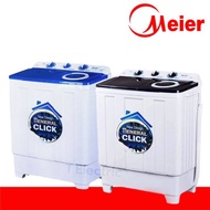 Meier / Ceflar เครื่องซักผ้า 2 ถัง 8.5 / 10.5 / 13 กิโลกรัม รุ่น ME-W85 / W130 เครื่องซักผ้าฝาบน ซักและปั่นแห้งในตัว
