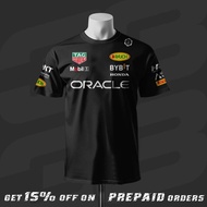 Max Verstappen F1 Racing Team Inspired Black T-shirt