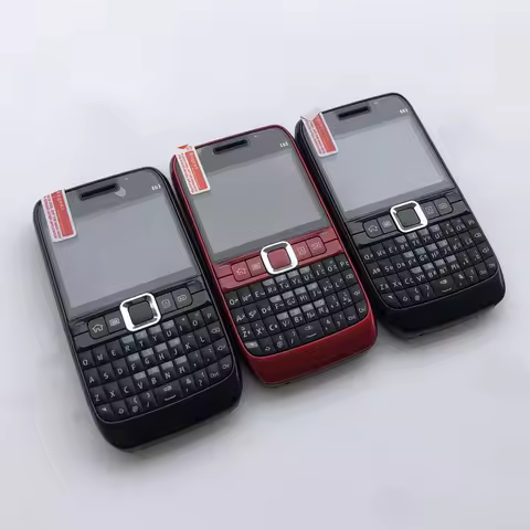 Original E63 Unlocked Mobile Cell Phone GSM 2G 3G Wifi 2MP QWERTY Russian Arabic Hebrew Keyboard Cel