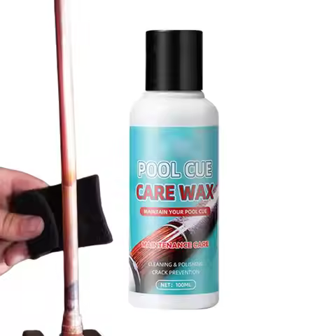 Pool Cue Polishing Wax Wood Polishing Oil Billiards Cue Cleaner 100ml Long-Lasting Deep Moisturizing