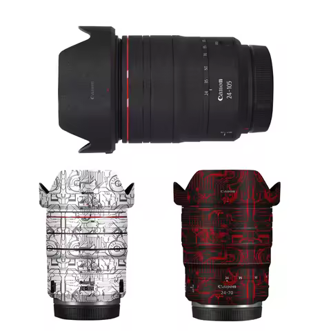 For Canon RF24-70mm F4 RF 24-70 RF28-70 F2 RF50 F1.2L Anti-Scratch Camera Lens Sticker Skin Coat Wra