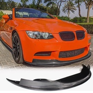 For BMW E90 E92 E93 M3 2005-2011 Carbon Fiber Front Bumper Lip Spoiler Splitters