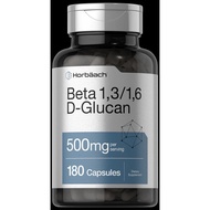 Horbaach Beta Glucan 1,3, 1,6 D 500 mg &amp; 1000 mg